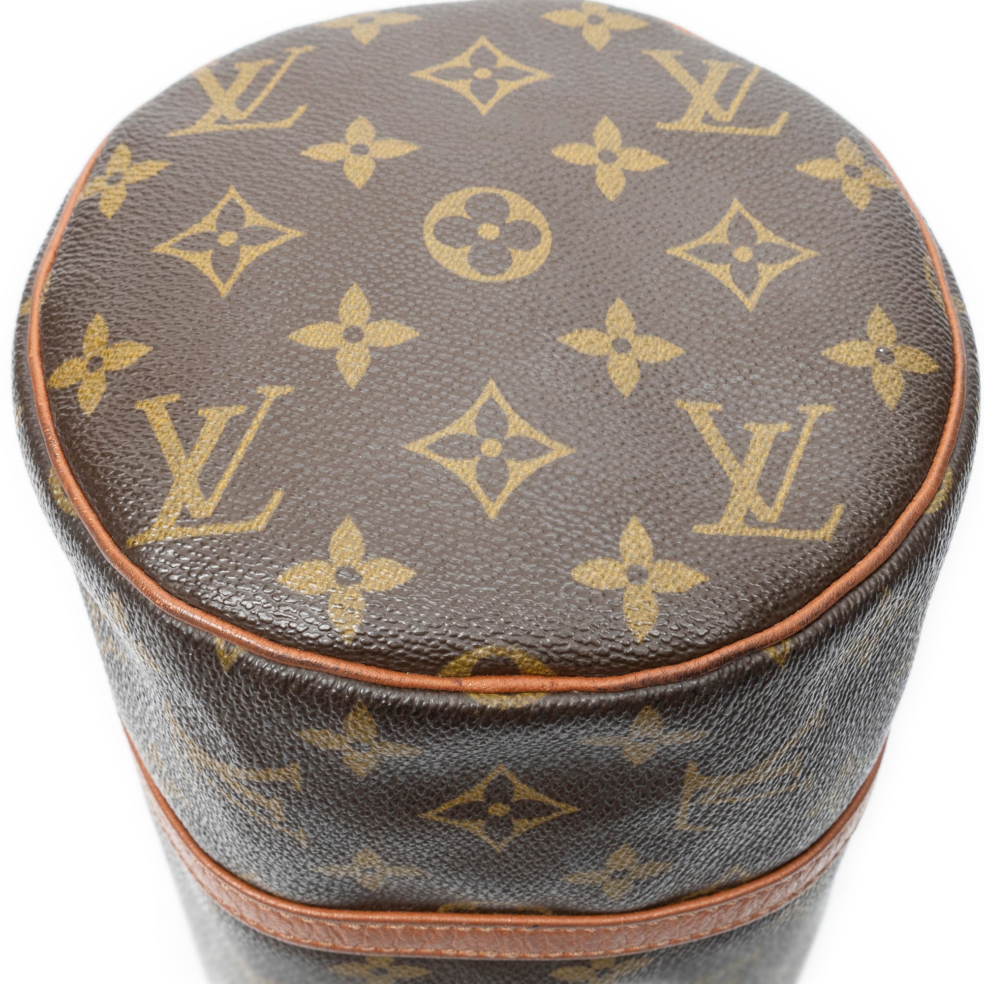 Handbag Papillon 26 Brown Monogram Canvas