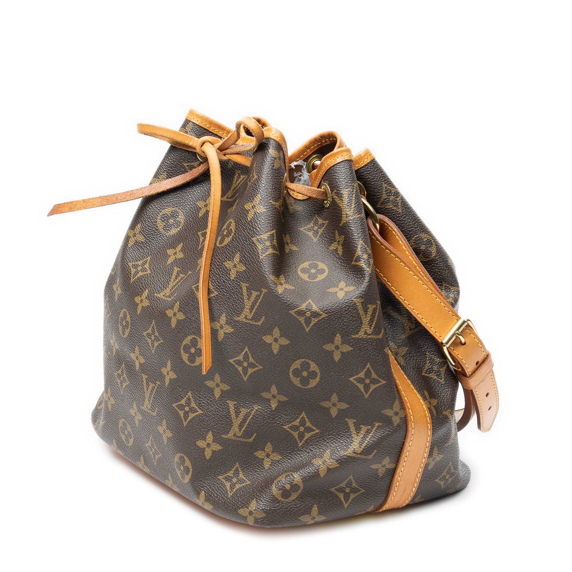 Sac Bandoulière Noé PM Toile Monogram Marron