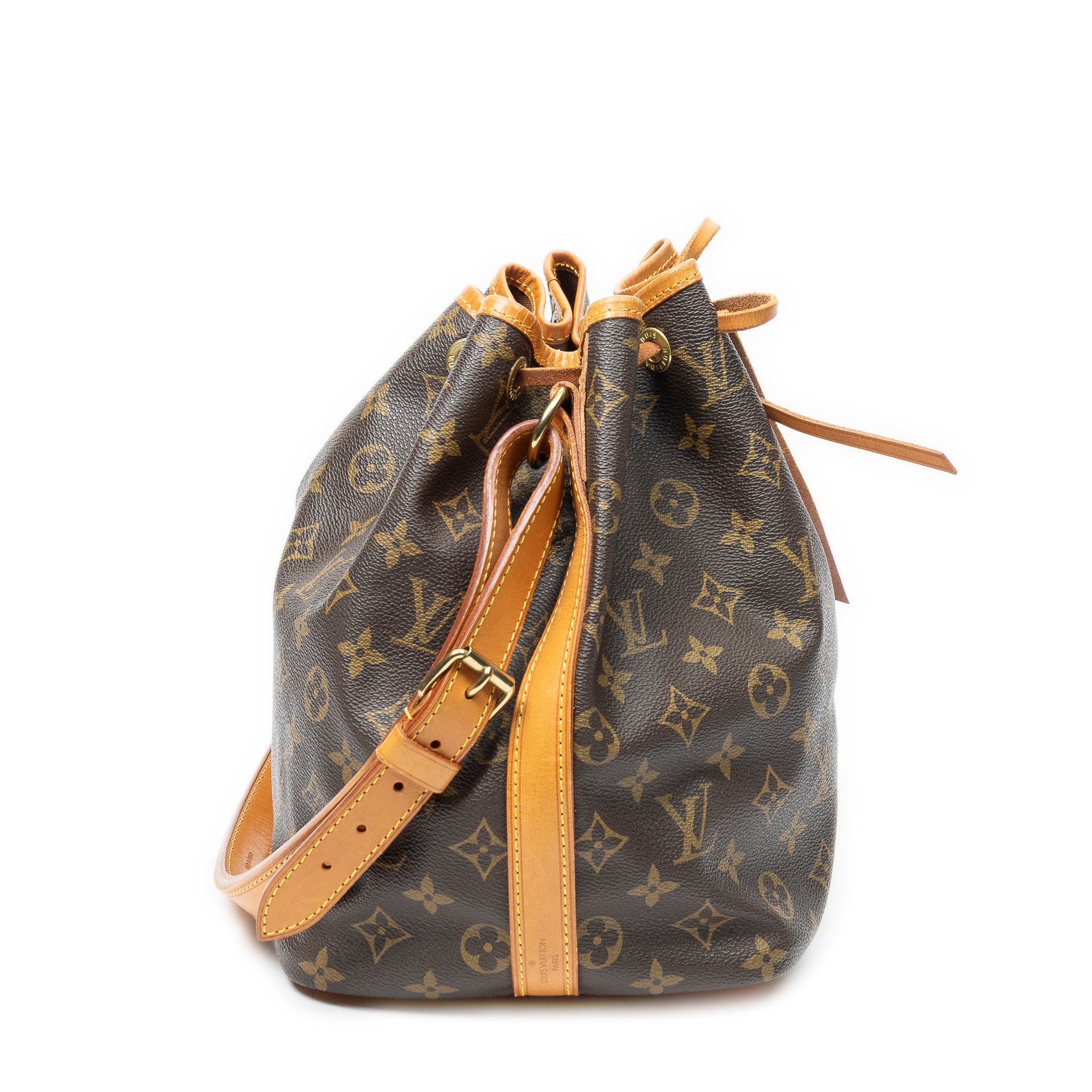 Sac Bandoulière Noé PM Toile Monogram Marron