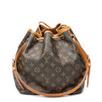 Sac Bandoulière Noé PM Toile Monogram Marron