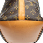 Sac Bandoulière Noé PM Toile Monogram Marron