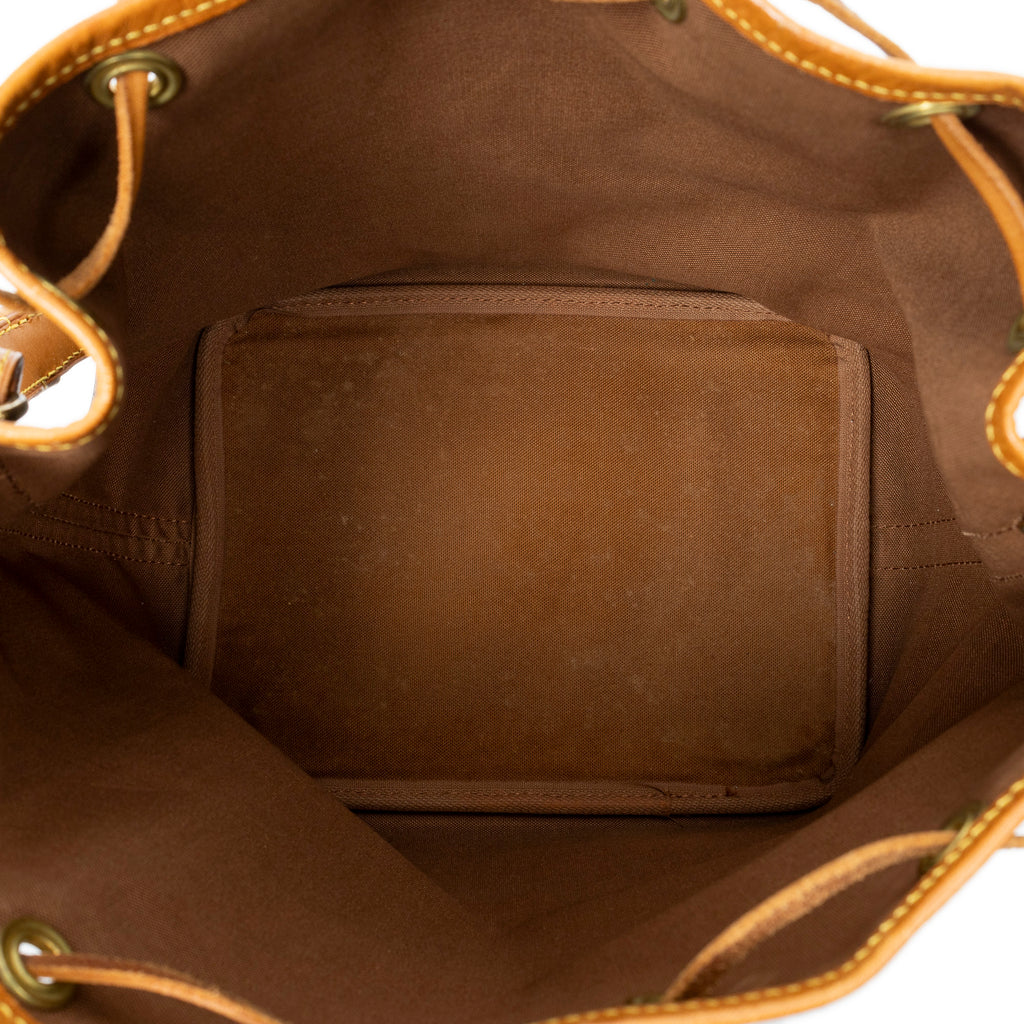 Sac Bandoulière Noé PM Toile Monogram Marron
