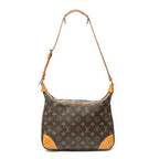 Shoulder Bag Boulogne 30 Brown Monogram Canvas