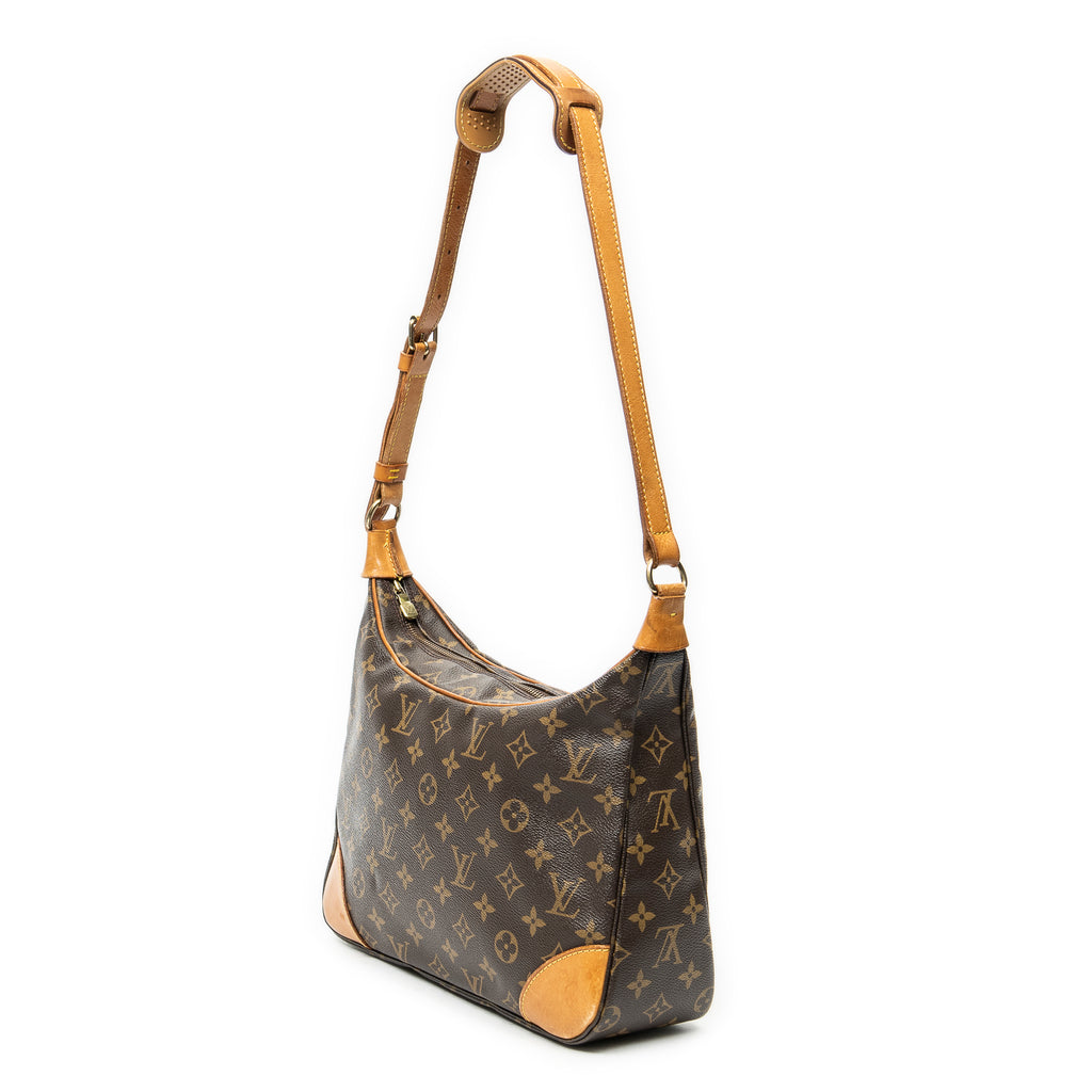 Shoulder Bag Boulogne 30 Brown Monogram Canvas