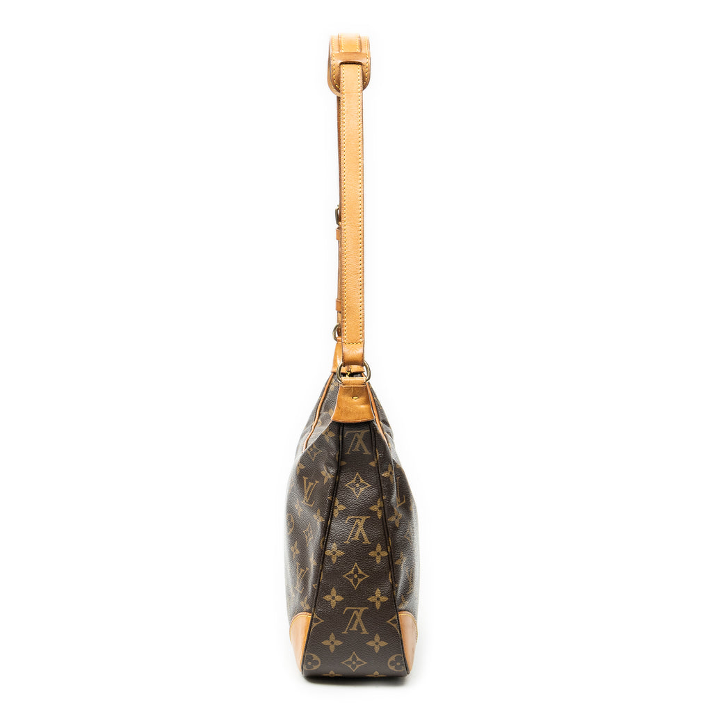 Shoulder Bag Boulogne 30 Brown Monogram Canvas