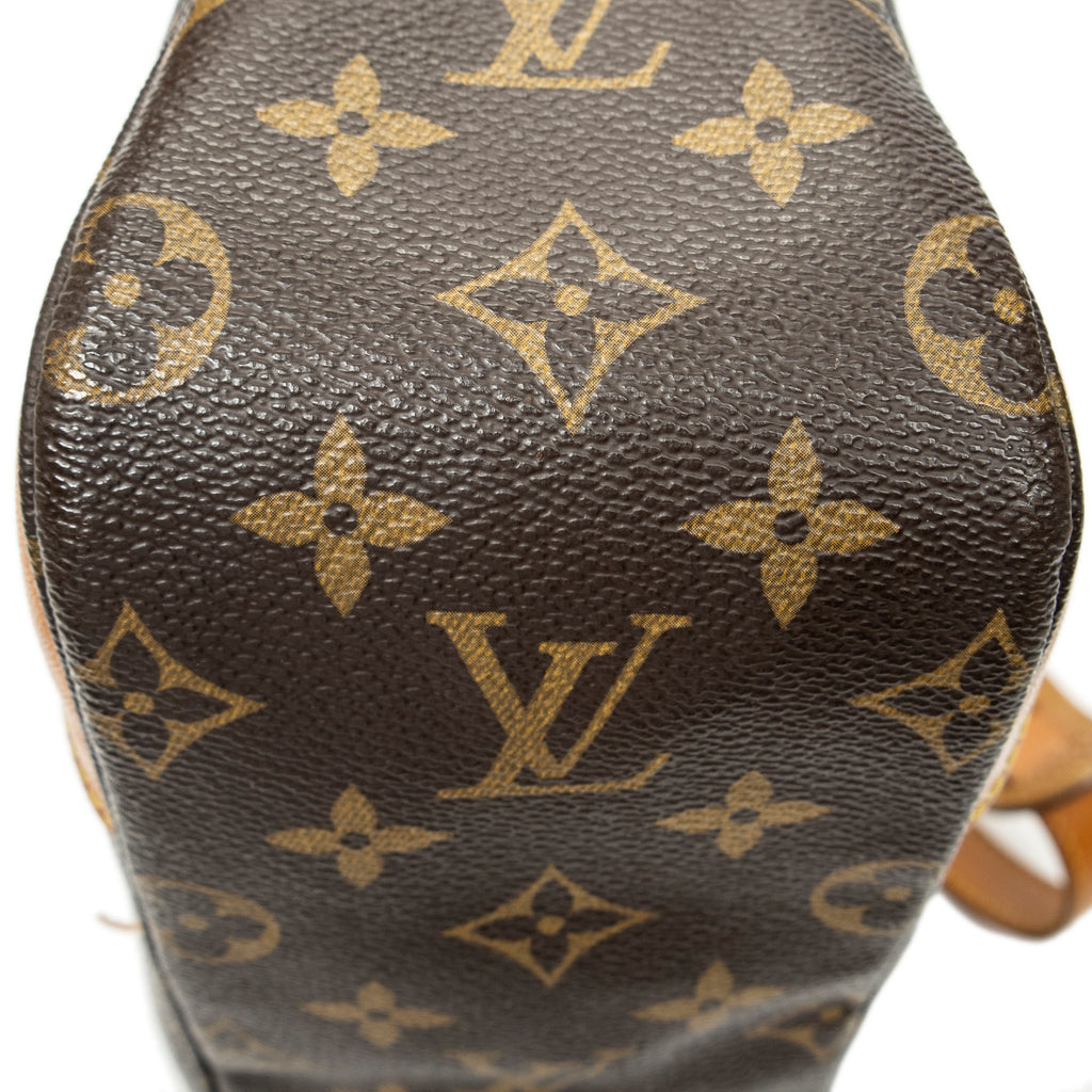 Shoulder Bag Boulogne 30 Brown Monogram Canvas