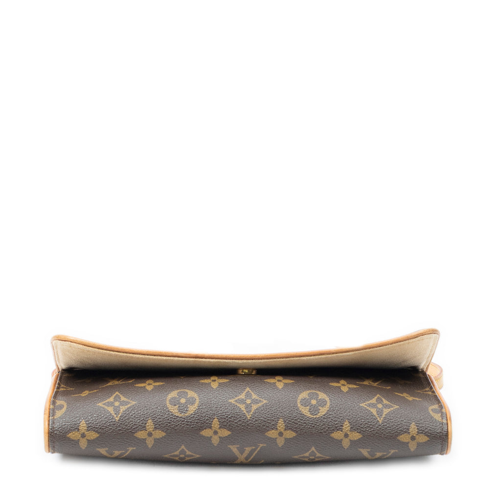 Shoulder Bag Twin GM Brown Monogram Canvas