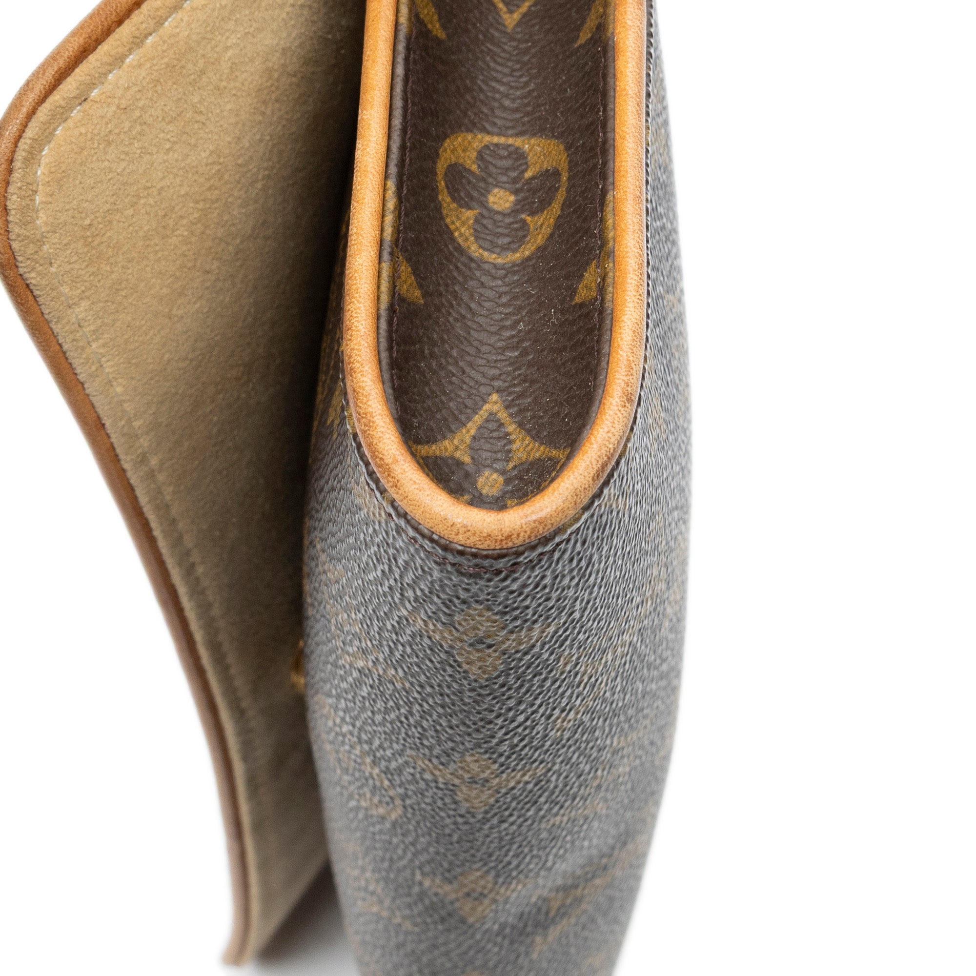 Shoulder Bag Twin GM Brown Monogram Canvas