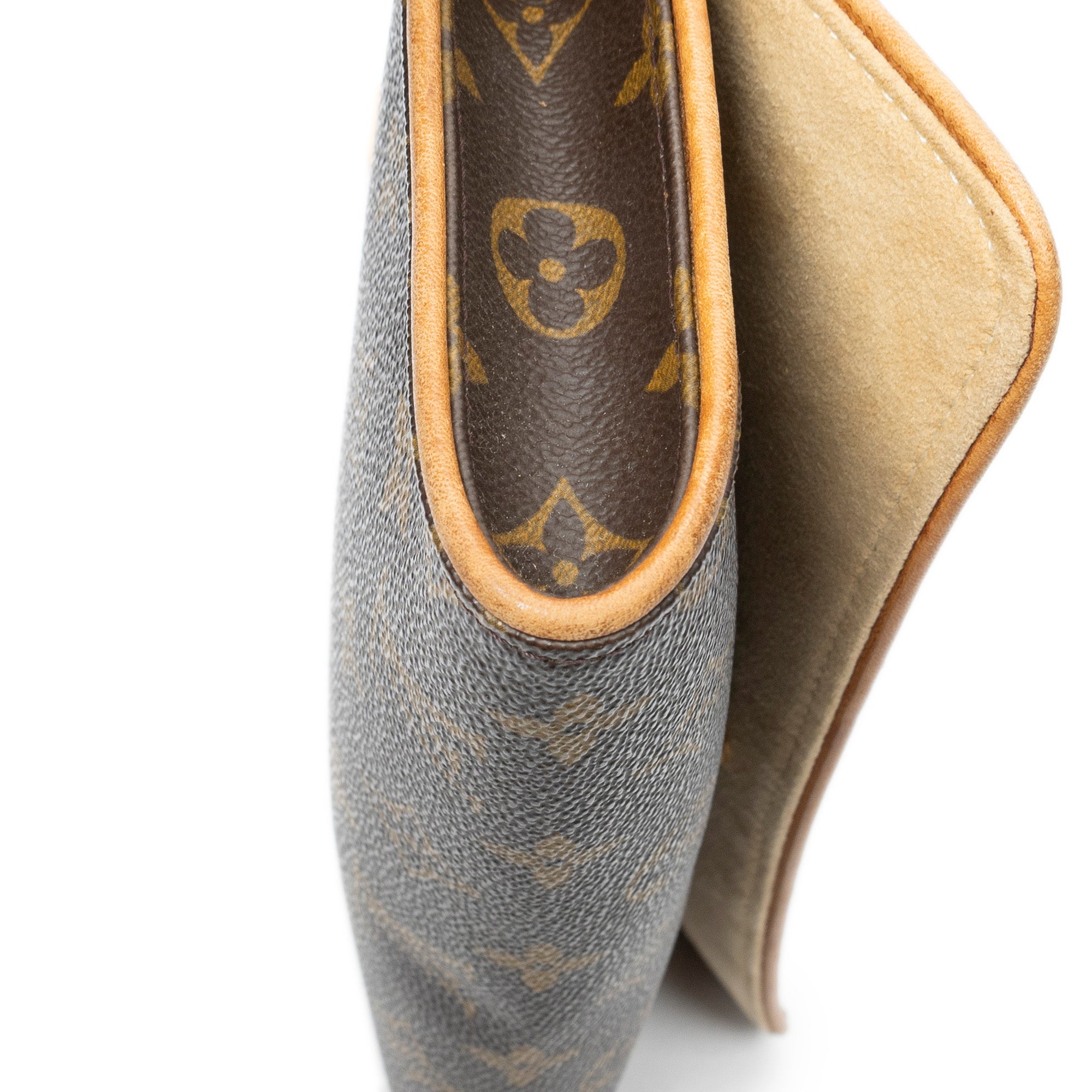 Shoulder Bag Twin GM Brown Monogram Canvas