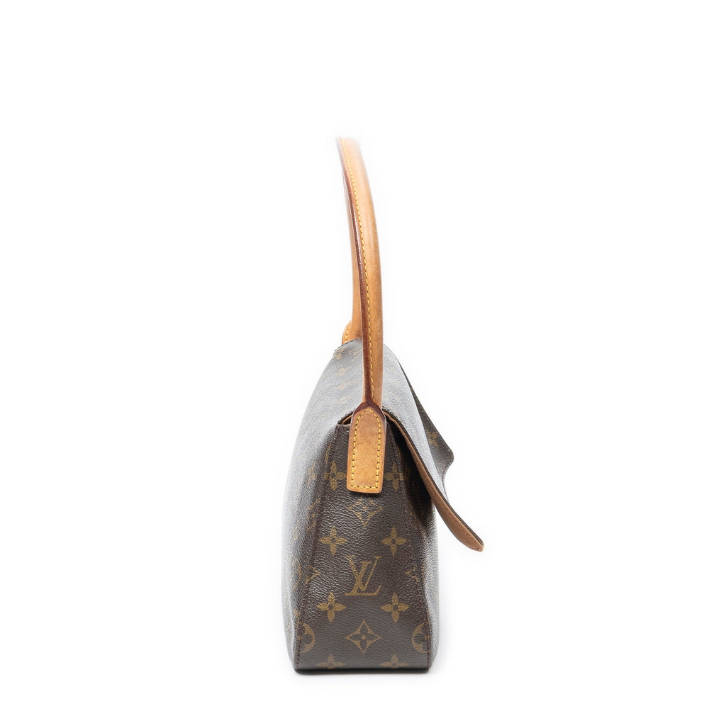 Shoulder Bag Mini Looping Brown Monogram Canvas