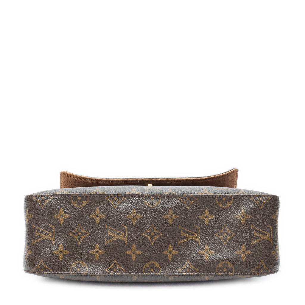 Shoulder Bag Mini Looping Brown Monogram Canvas