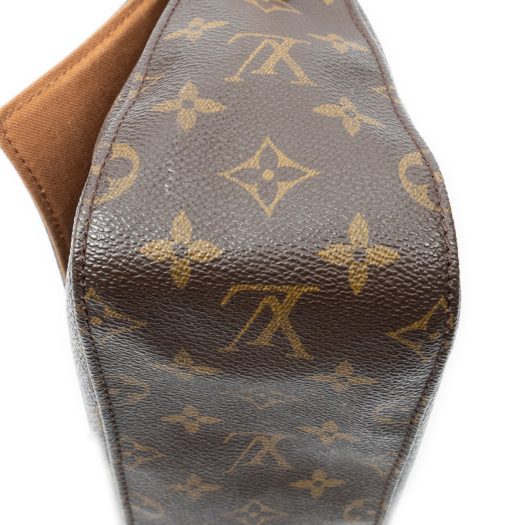 Shoulder Bag Mini Looping Brown Monogram Canvas