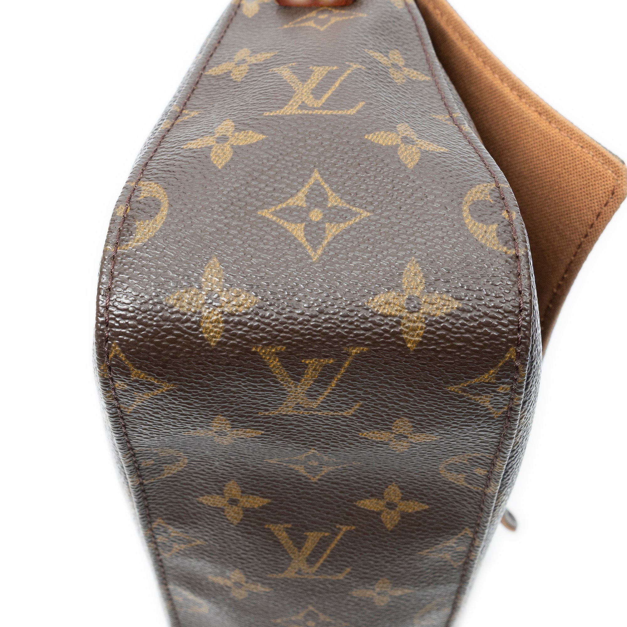 Shoulder Bag Mini Looping Brown Monogram Canvas