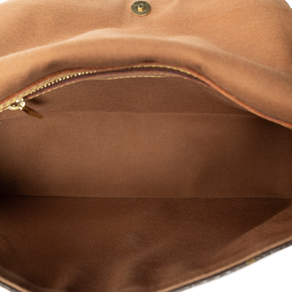 Shoulder Bag Mini Looping Brown Monogram Canvas