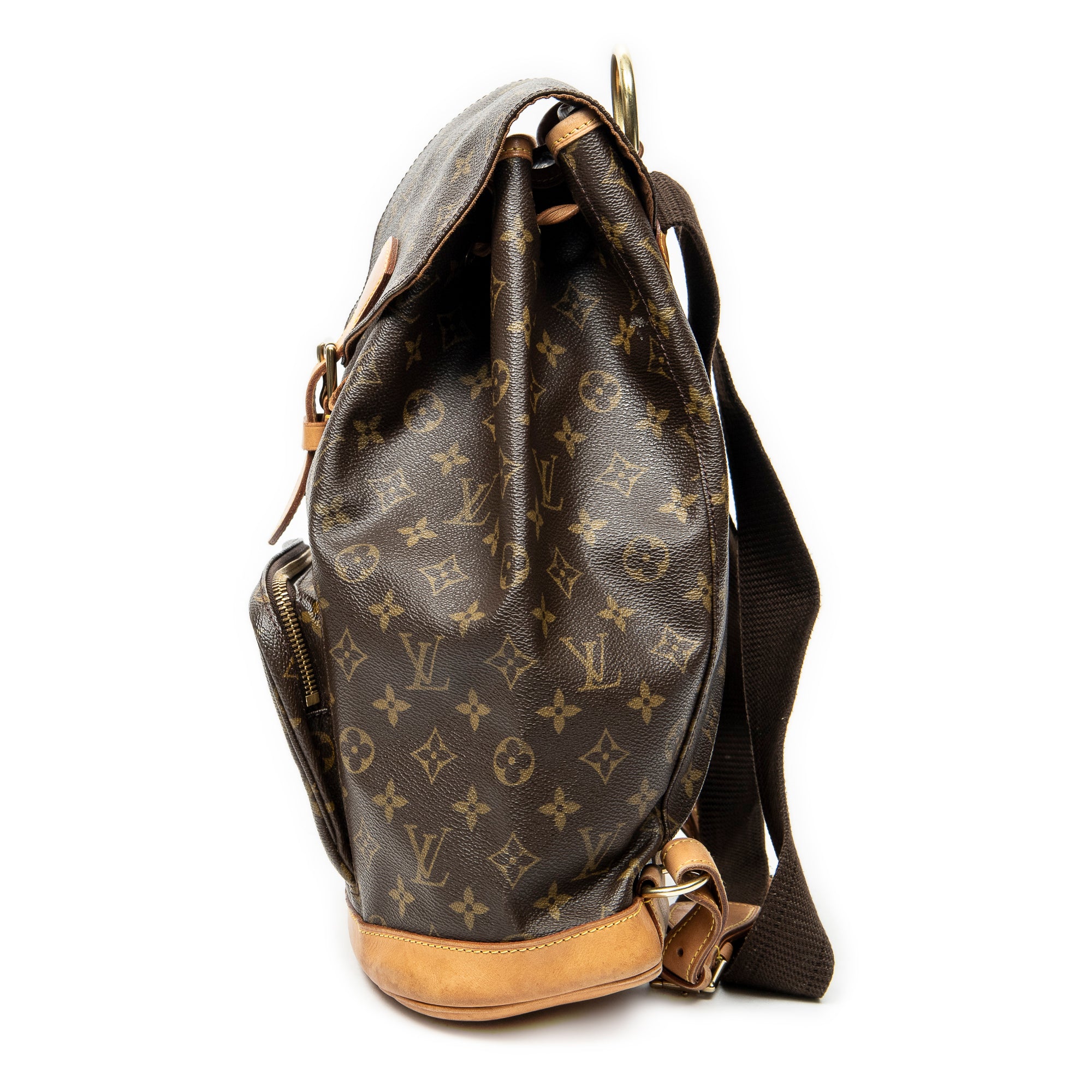 Backpack Montsouris GM Brown Monogram Canvas