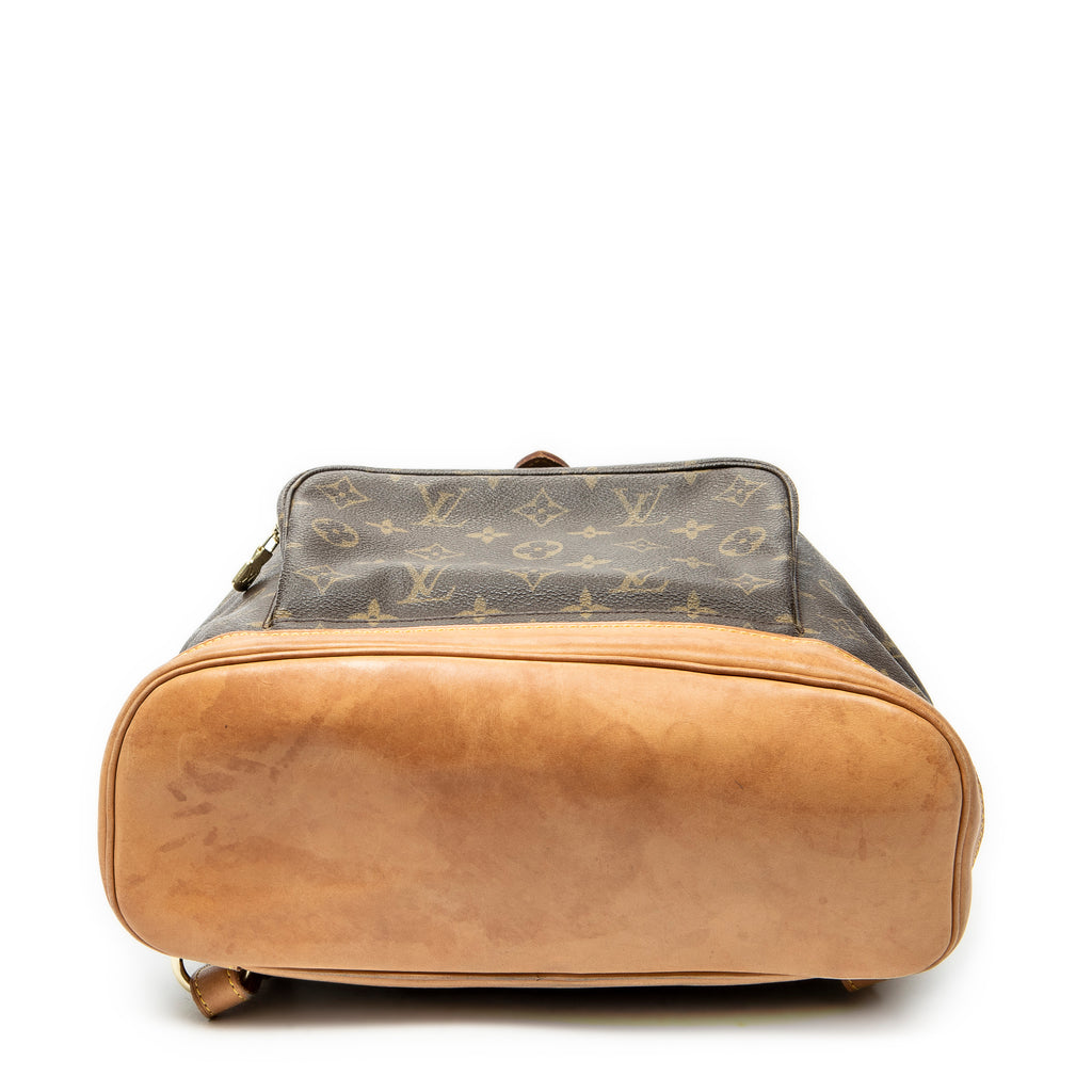 Backpack Montsouris GM Brown Monogram Canvas