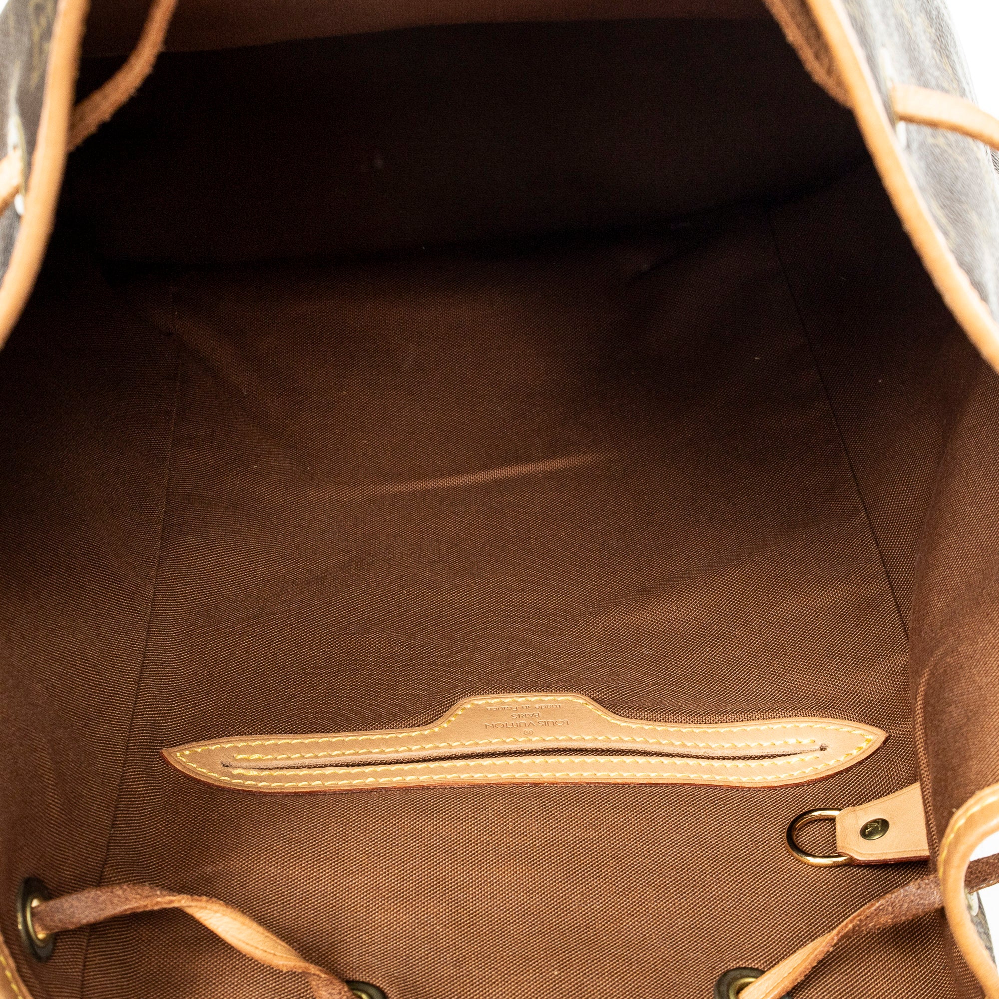 Backpack Montsouris GM Brown Monogram Canvas