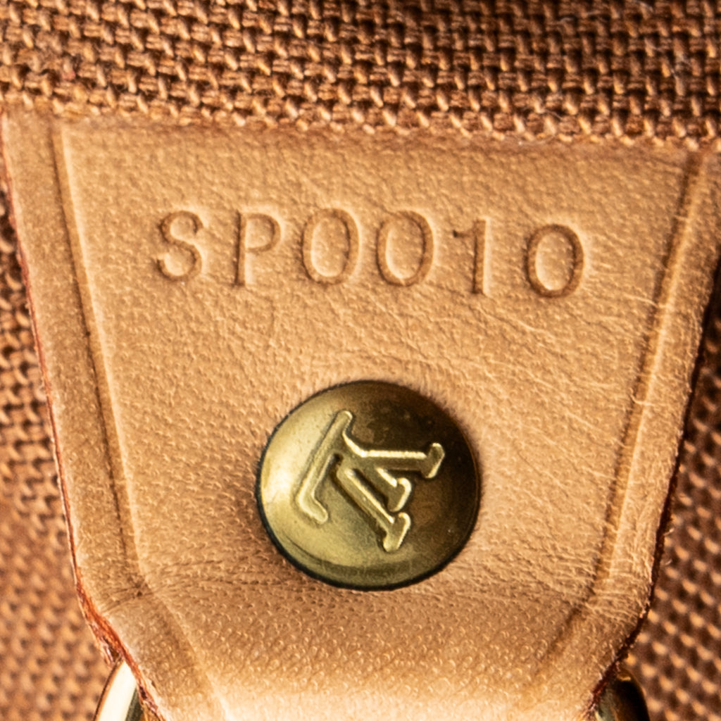 Backpack Montsouris GM Brown Monogram Canvas