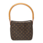 Shoulder Bag Looping MM Brown Monogram Canvas