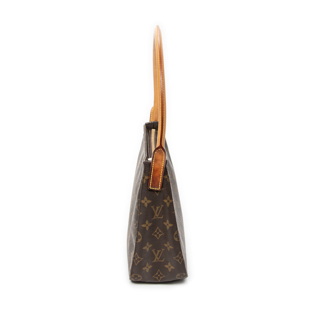 Shoulder Bag Looping MM Brown Monogram Canvas