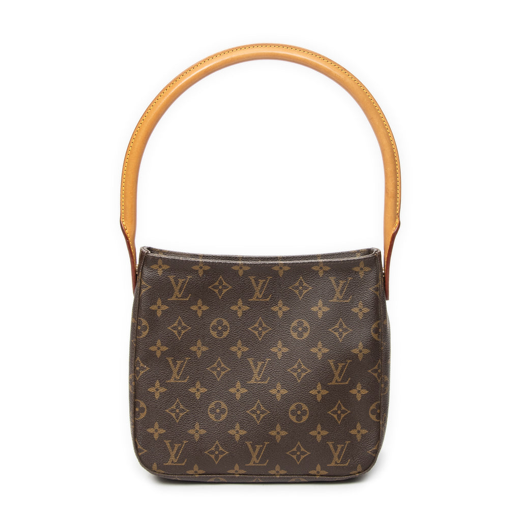 Shoulder Bag Looping MM Brown Monogram Canvas