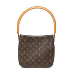 Shoulder Bag Looping MM Brown Monogram Canvas