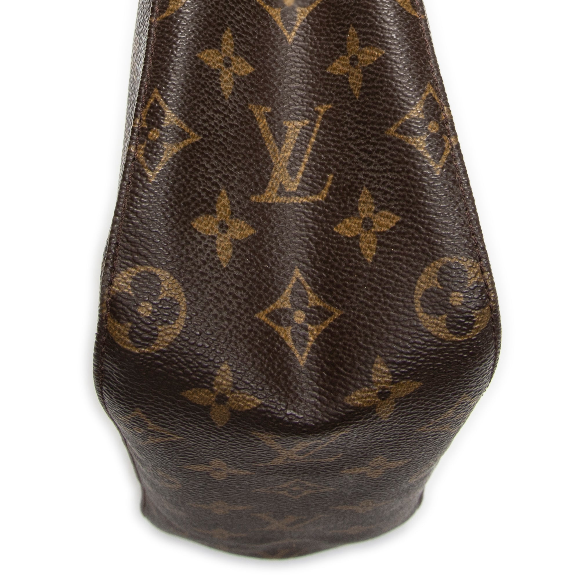 Shoulder Bag Looping MM Brown Monogram Canvas