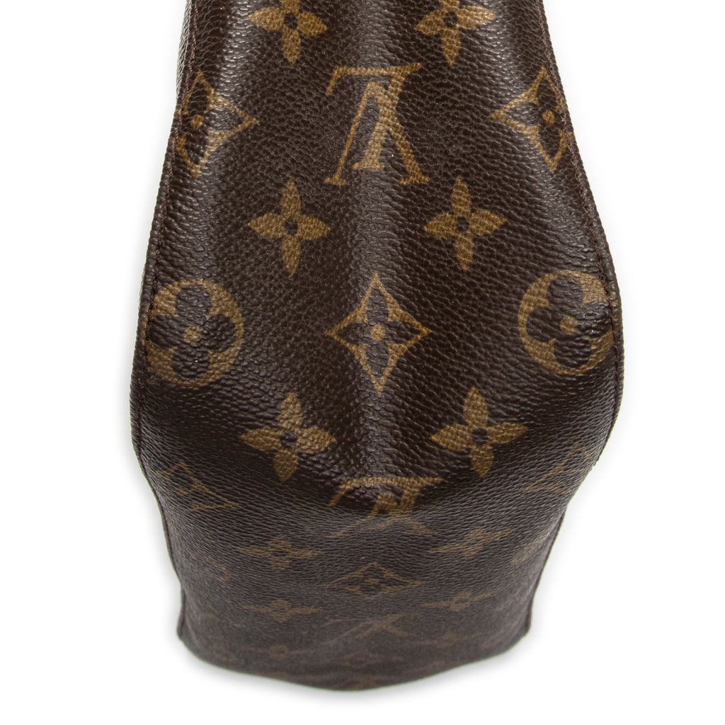 Shoulder Bag Looping MM Brown Monogram Canvas