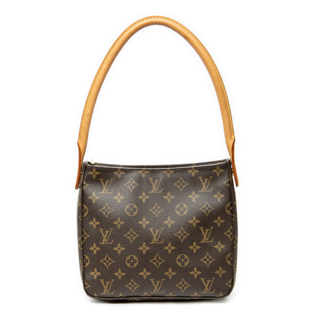 Shoulder Bag Looping MM Brown Monogram Canvas