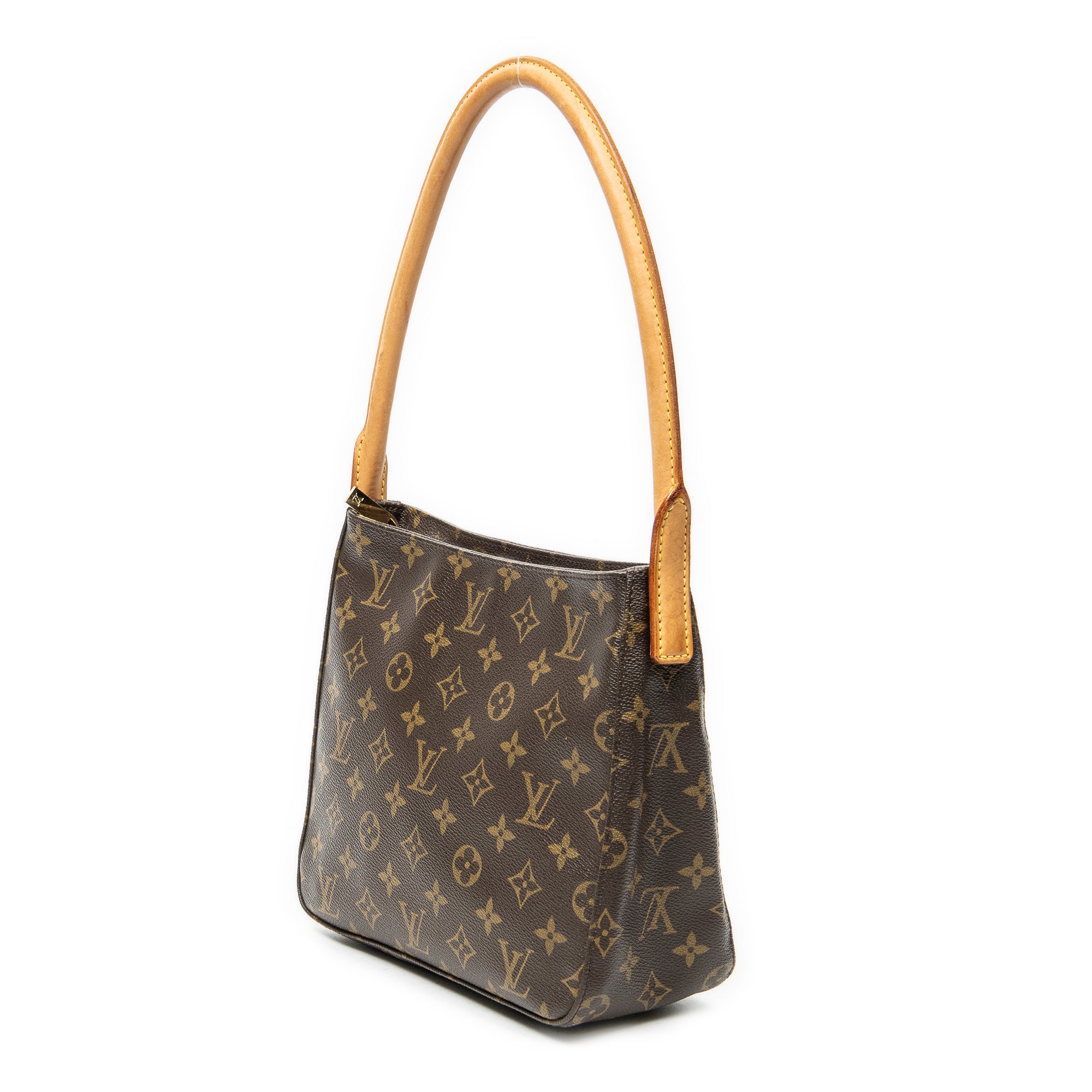 Shoulder Bag Looping MM Brown Monogram Canvas