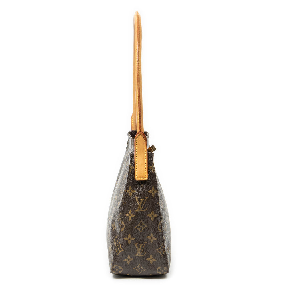 Shoulder Bag Looping MM Brown Monogram Canvas