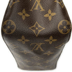 Shoulder Bag Looping MM Brown Monogram Canvas