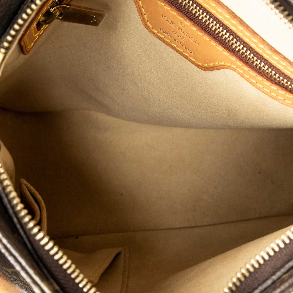 Shoulder Bag Looping MM Brown Monogram Canvas