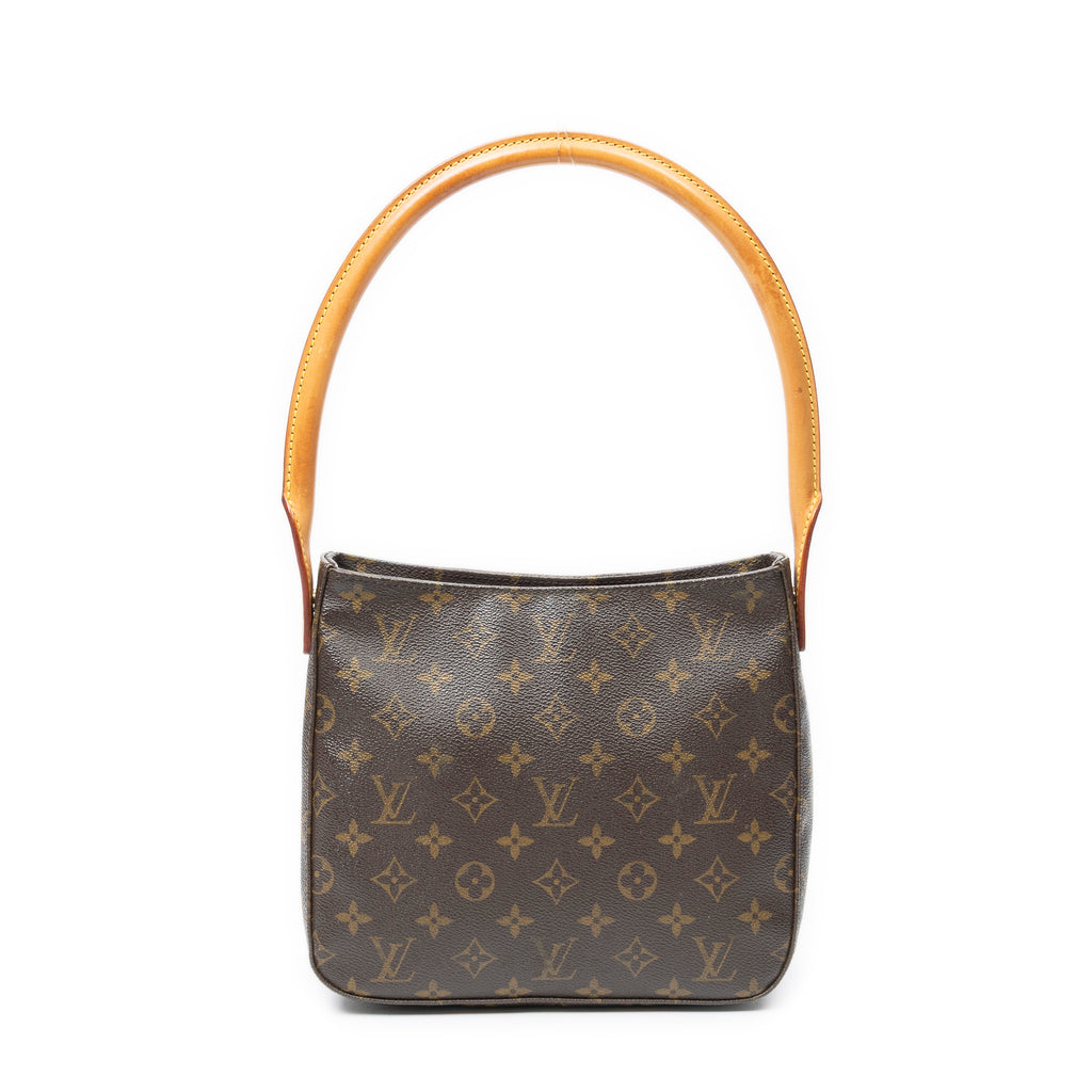 Shoulder Bag Looping MM Brown Monogram Canvas