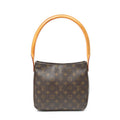 Shoulder Bag Looping MM Brown Monogram Canvas