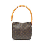 Shoulder Bag Looping MM Brown Monogram Canvas