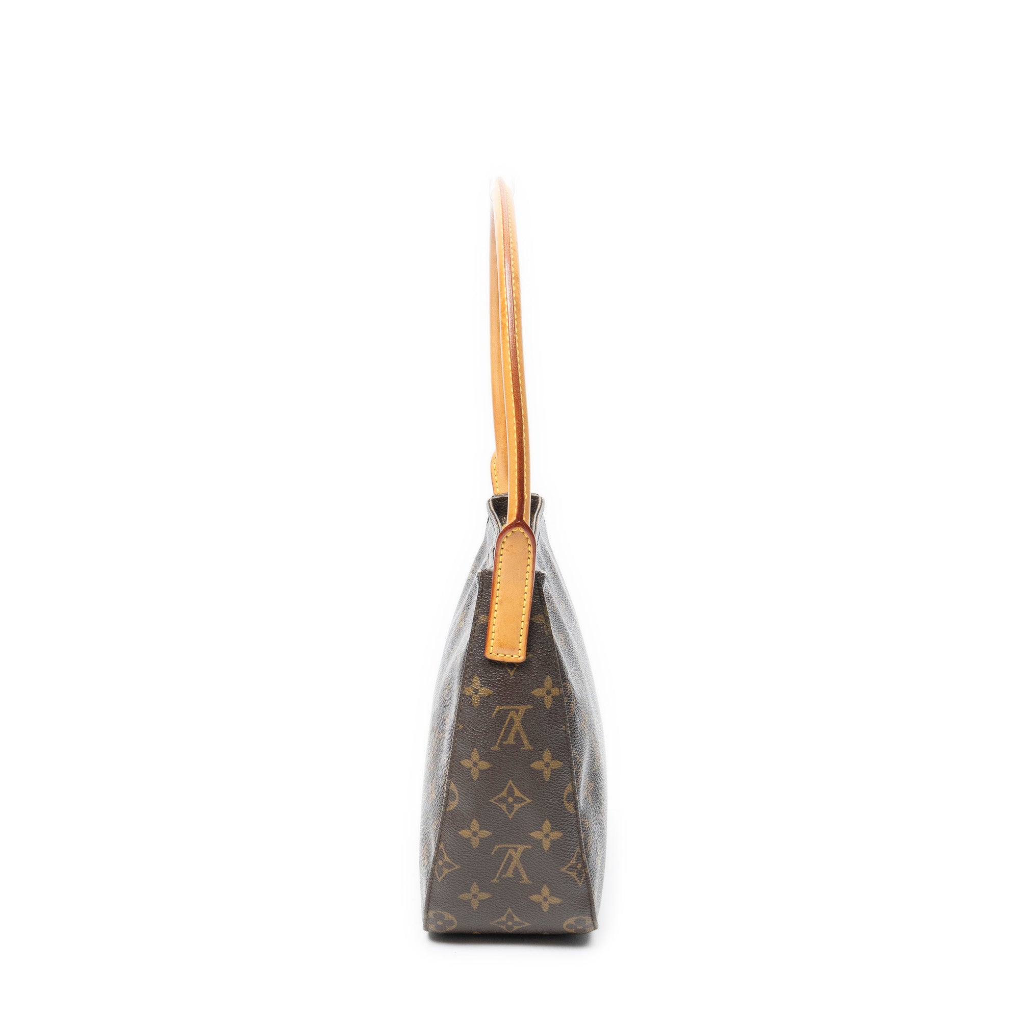 Shoulder Bag Looping MM Brown Monogram Canvas