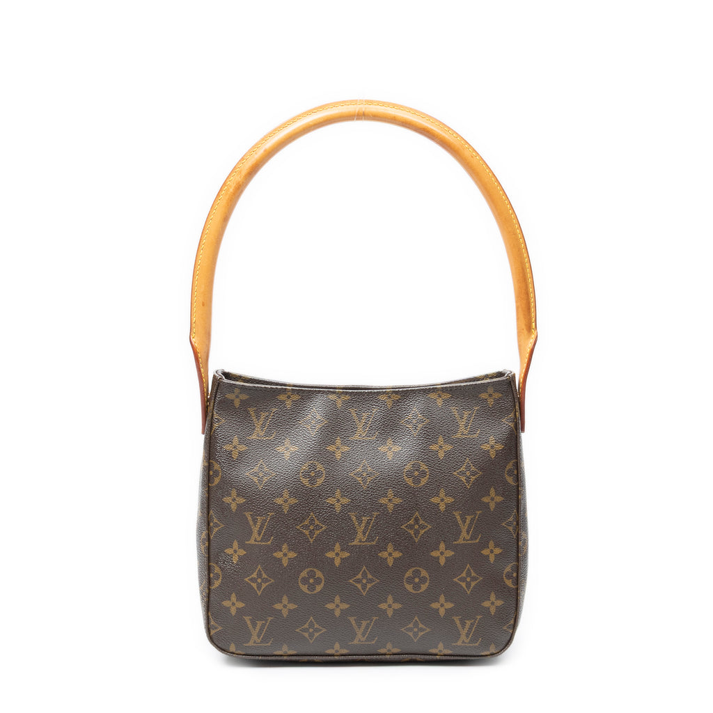 Shoulder Bag Looping MM Brown Monogram Canvas