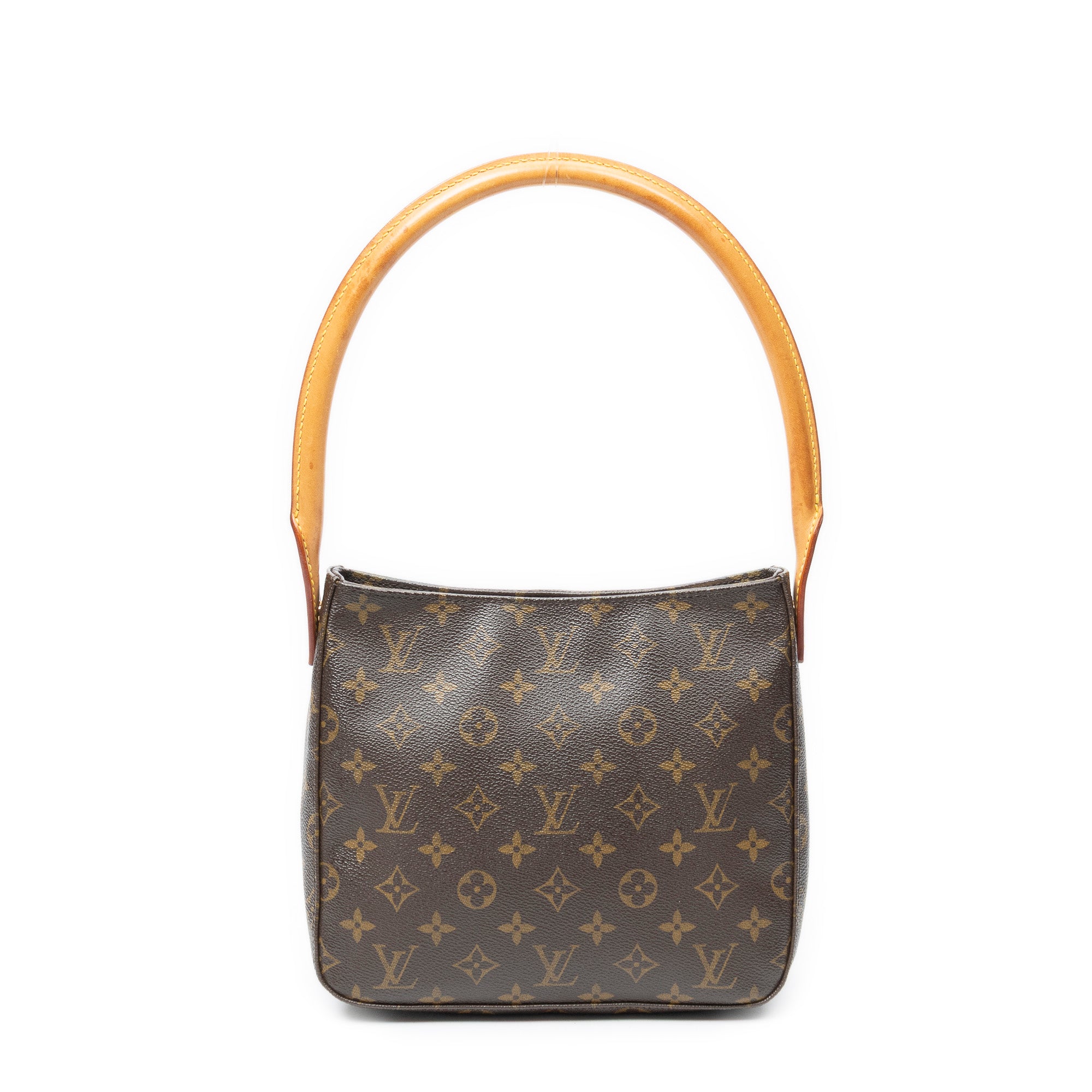 Shoulder Bag Looping MM Brown Monogram Canvas