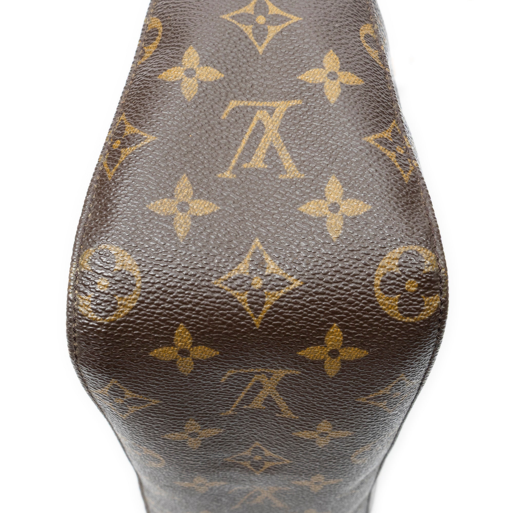 Shoulder Bag Looping MM Brown Monogram Canvas