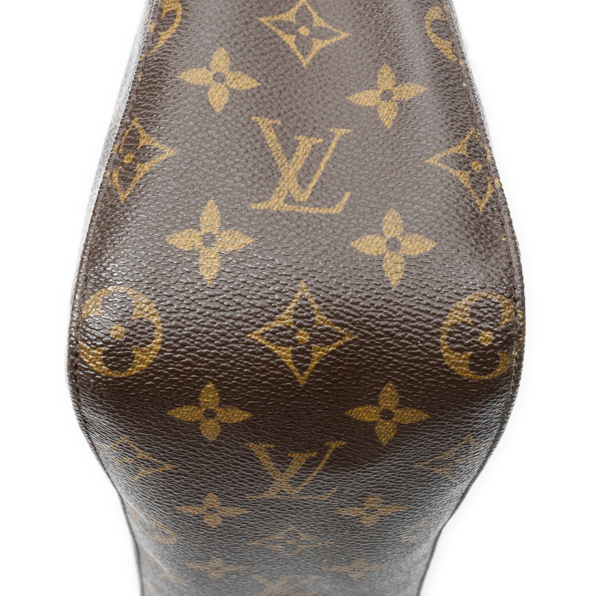 Shoulder Bag Looping MM Brown Monogram Canvas