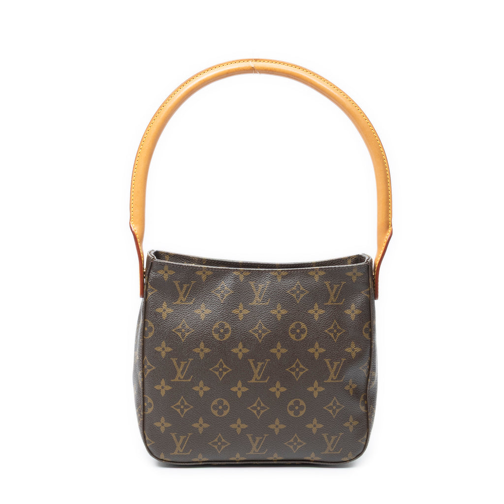 Shoulder Bag Looping MM Brown Monogram Canvas