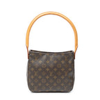 Shoulder Bag Looping MM Brown Monogram Canvas