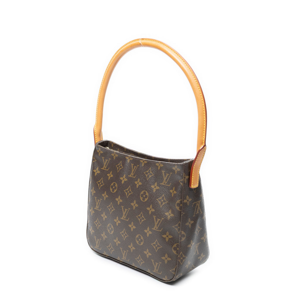 Shoulder Bag Looping MM Brown Monogram Canvas