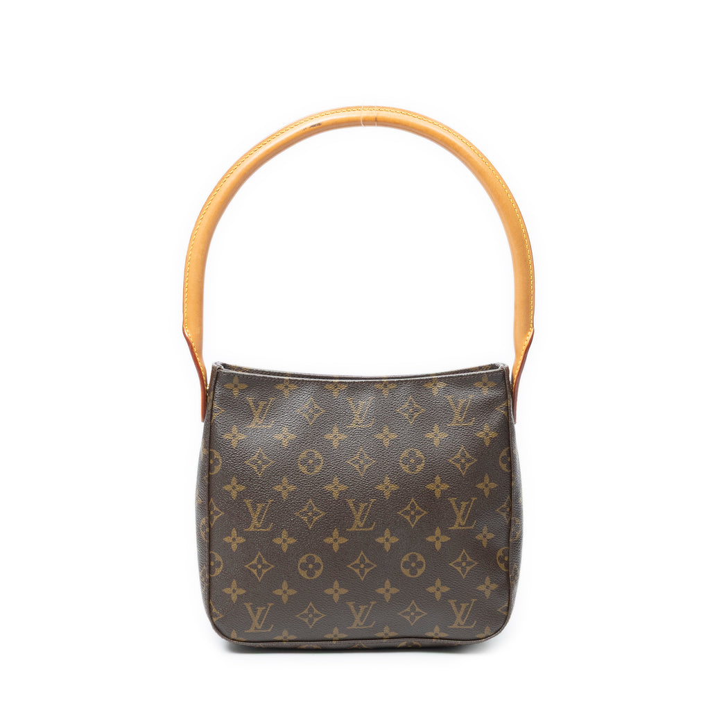 Shoulder Bag Looping MM Brown Monogram Canvas