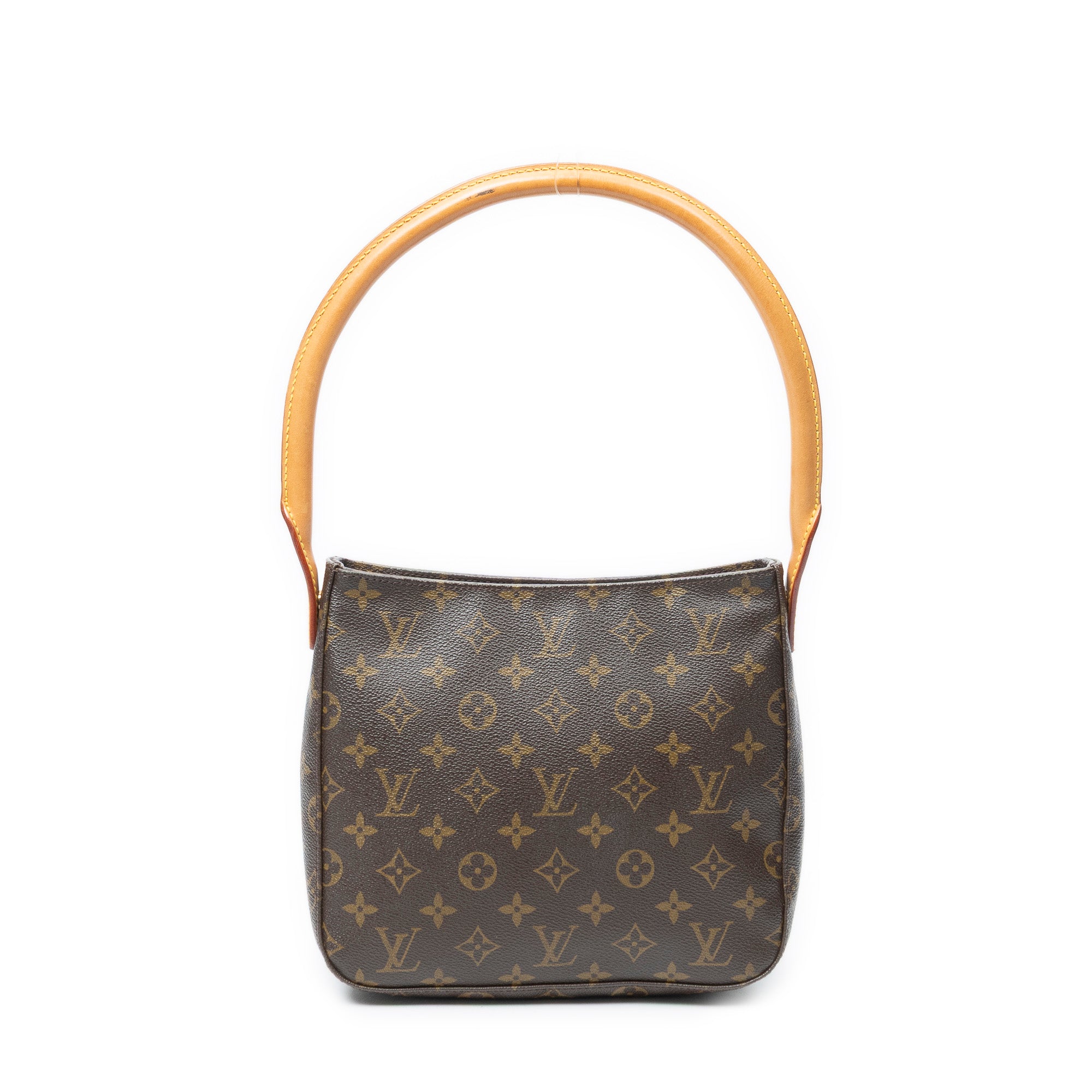 Shoulder Bag Looping MM Brown Monogram Canvas