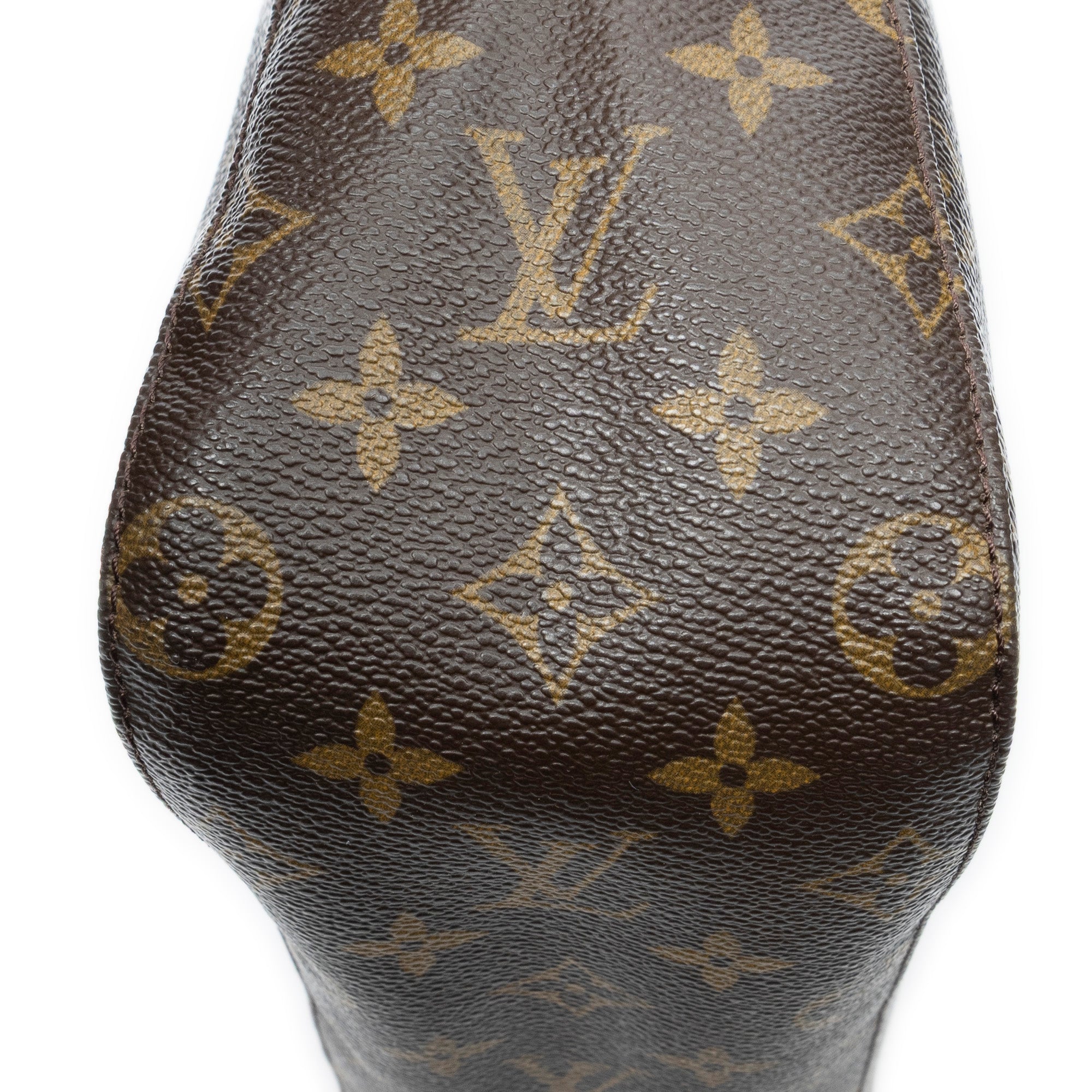 Shoulder Bag Looping MM Brown Monogram Canvas