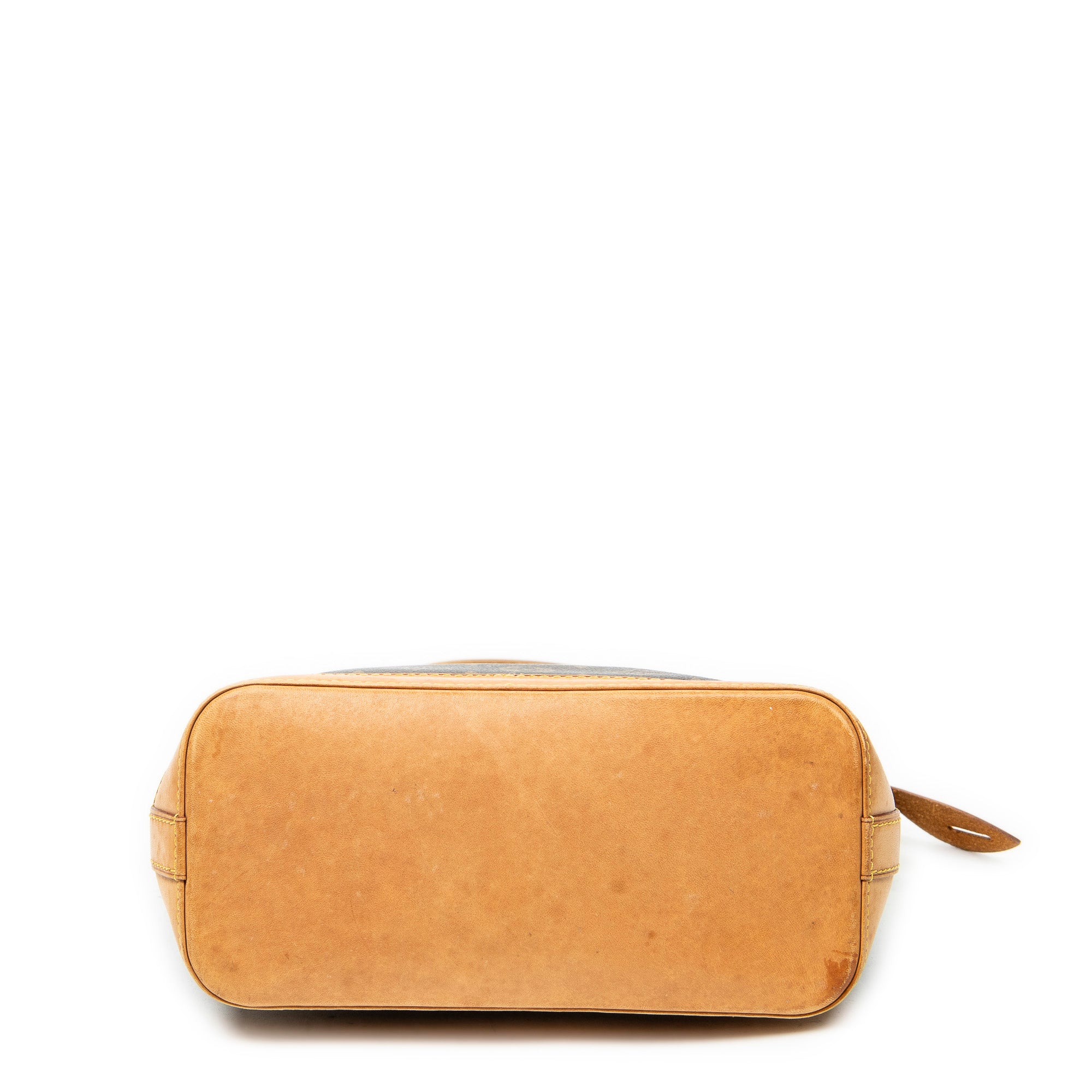 Handbag Lockit Vertical PM Brown Monogram Canvas