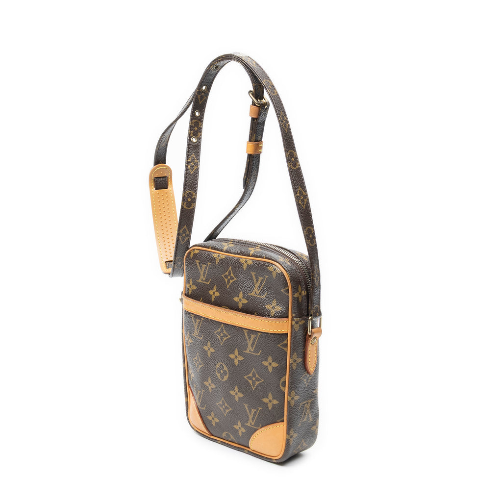 Shoulder Bag Danube Brown Monogram Canvas