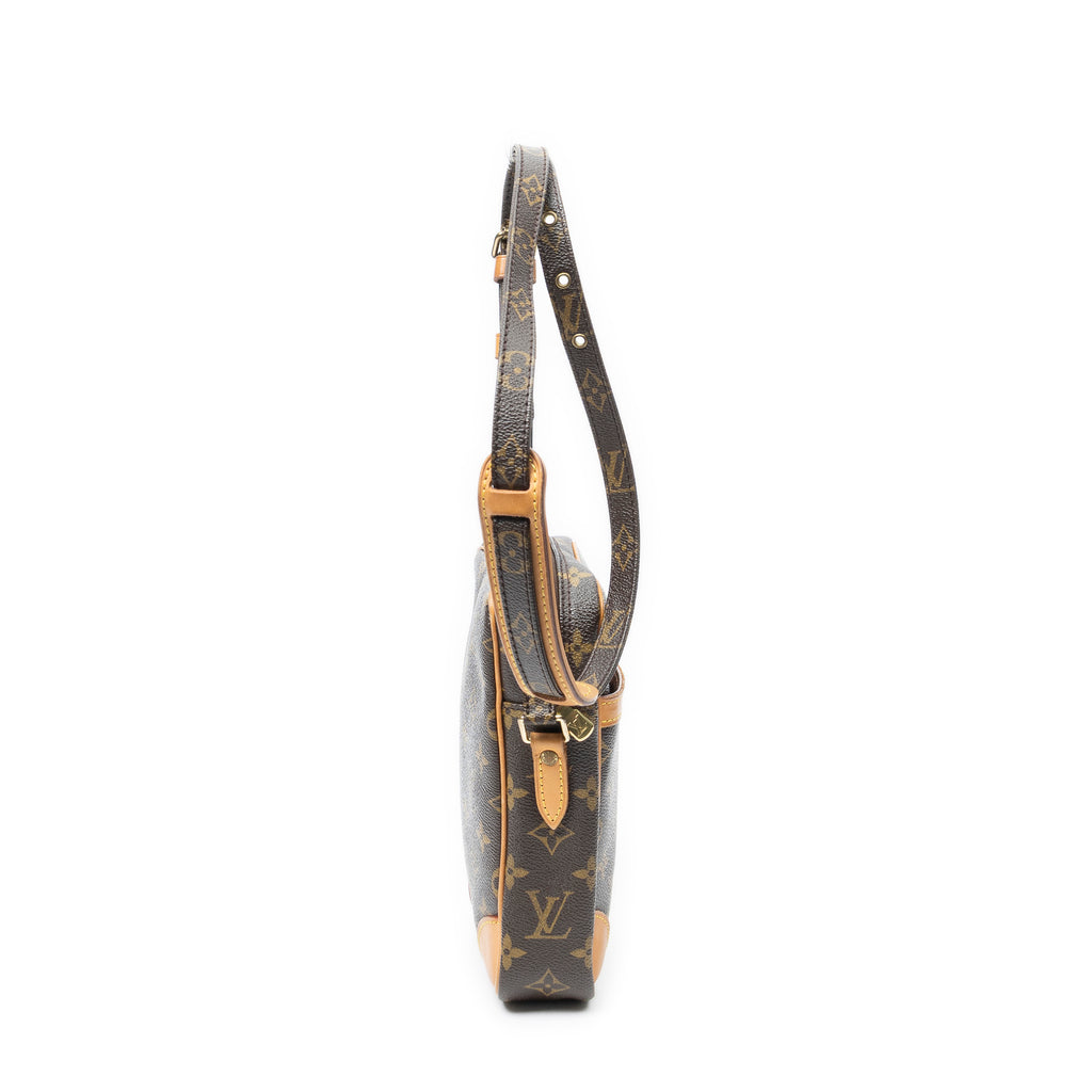 Shoulder Bag Danube Brown Monogram Canvas